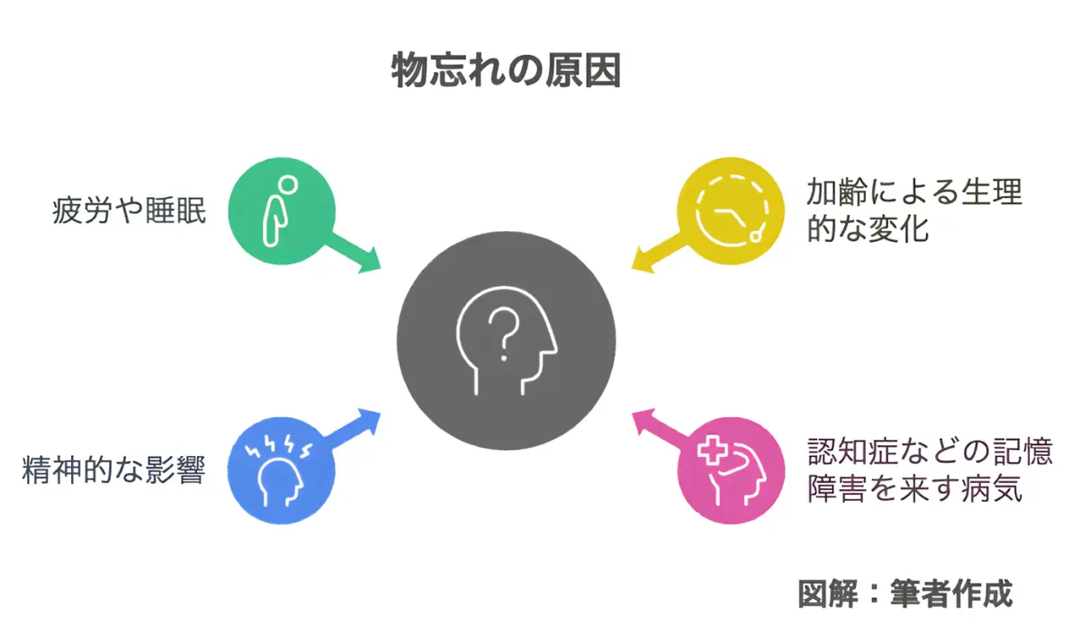 物忘れの原因